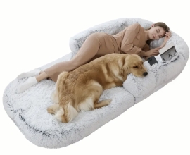 Human dog bed